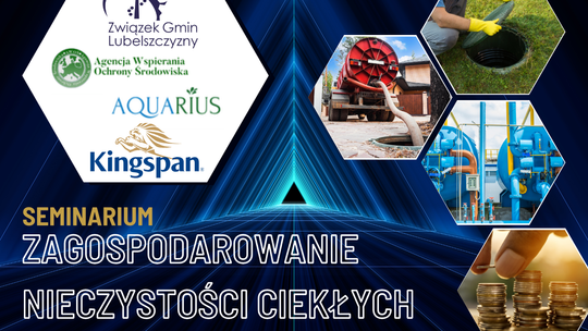 Seminarium ZAGOSPODAROWANIE NIECZYSTOŚCI CIEKŁYCH, 21 sierpnia 2024 (środa), godz. 10.00, Sala Konferencyjna Urzędu Gminy Jabłonna, Jabłonna Majątek 22