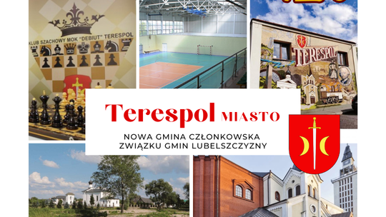 Witamy 120 Gminę Członkowską - Miasto Terespol!