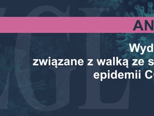 Ankieta WYDATKI JST ZWIĄZANE Z WALKĄ ZE SKUTKAMI EPIDEMII COVID-19