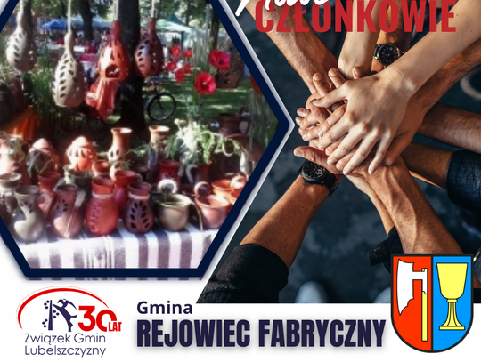 Witamy 102 Gminę Członkowską - REJOWIEC FABRYCZNY (Gminę wiejską)!