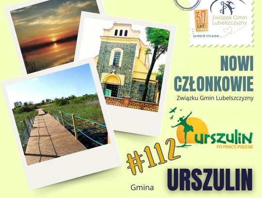 Witamy 112 Gminę Członkowską - Gminę URSZULIN!