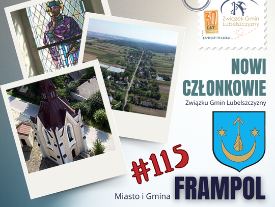 Witamy 115 Gminę Członkowską - Gminę miejsko-wiejską FRAMPOL!