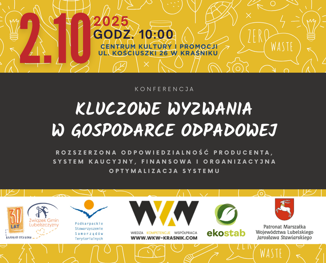 Kluczowe wyzwania w gospodarce odpadowej – rozszerzona odpowiedzialność producenta, system kaucyjny, finansowa i organizacyjna optymalizacja systemu