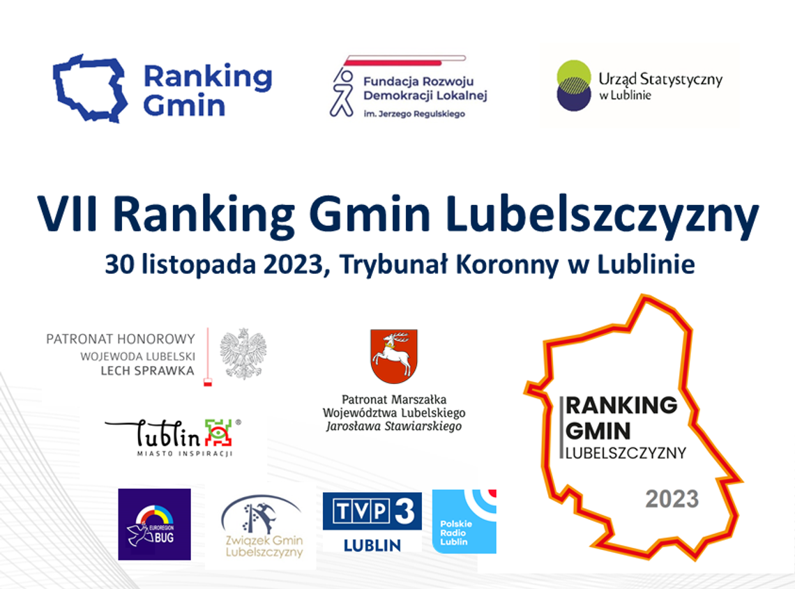 Ranking Gmin Lubelszczyzny 2023 - 7.edycja
