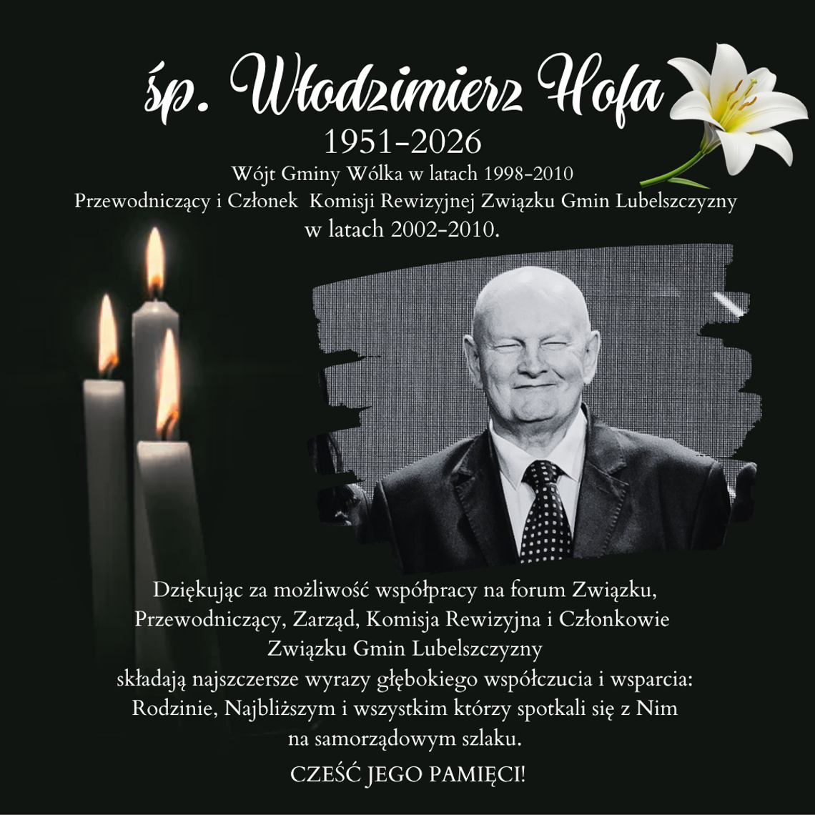 Śp. Włodzimierz Hofa Śp. Włodzimierz Hofa