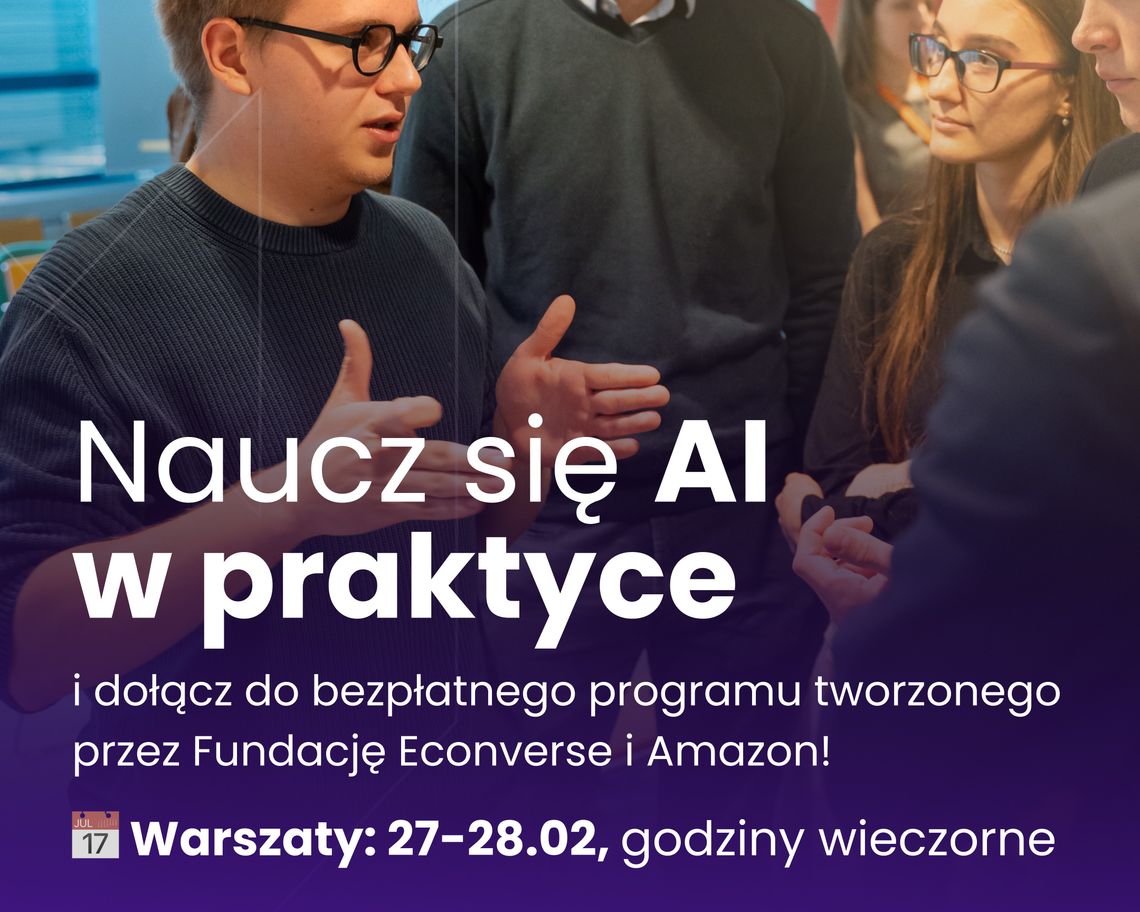 Szkolenia z wykorzystania AI przez MŚP z terenu gmin.