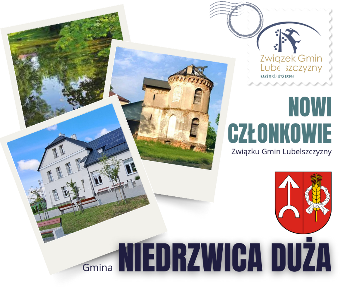 Witamy 101 Gminę Członkowską - Niedrzwicę Dużą!
