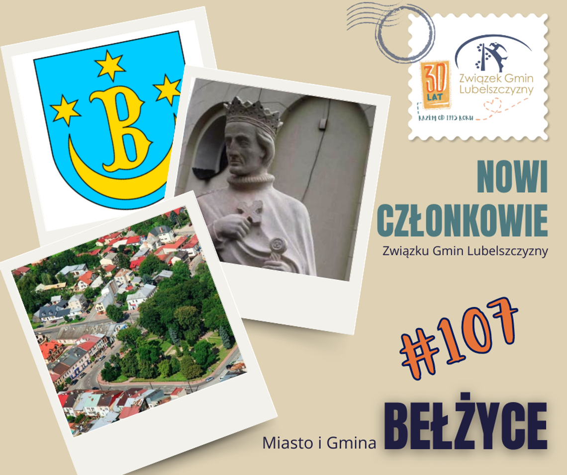 Witamy 107 Gminę Członkowską - Gminę Bełżyce!