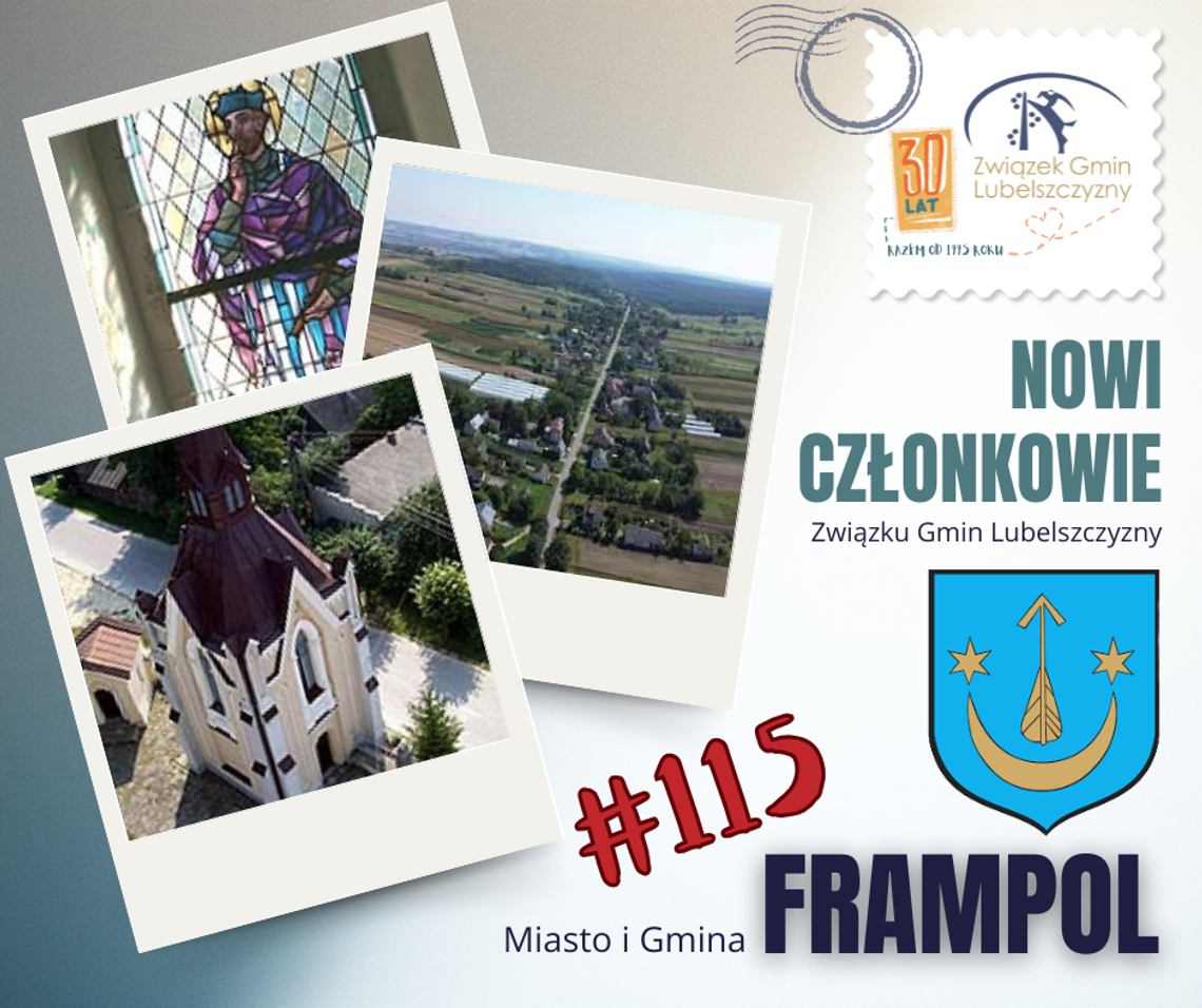 Witamy 115 Gminę Członkowską - Gminę miejsko-wiejską FRAMPOL!