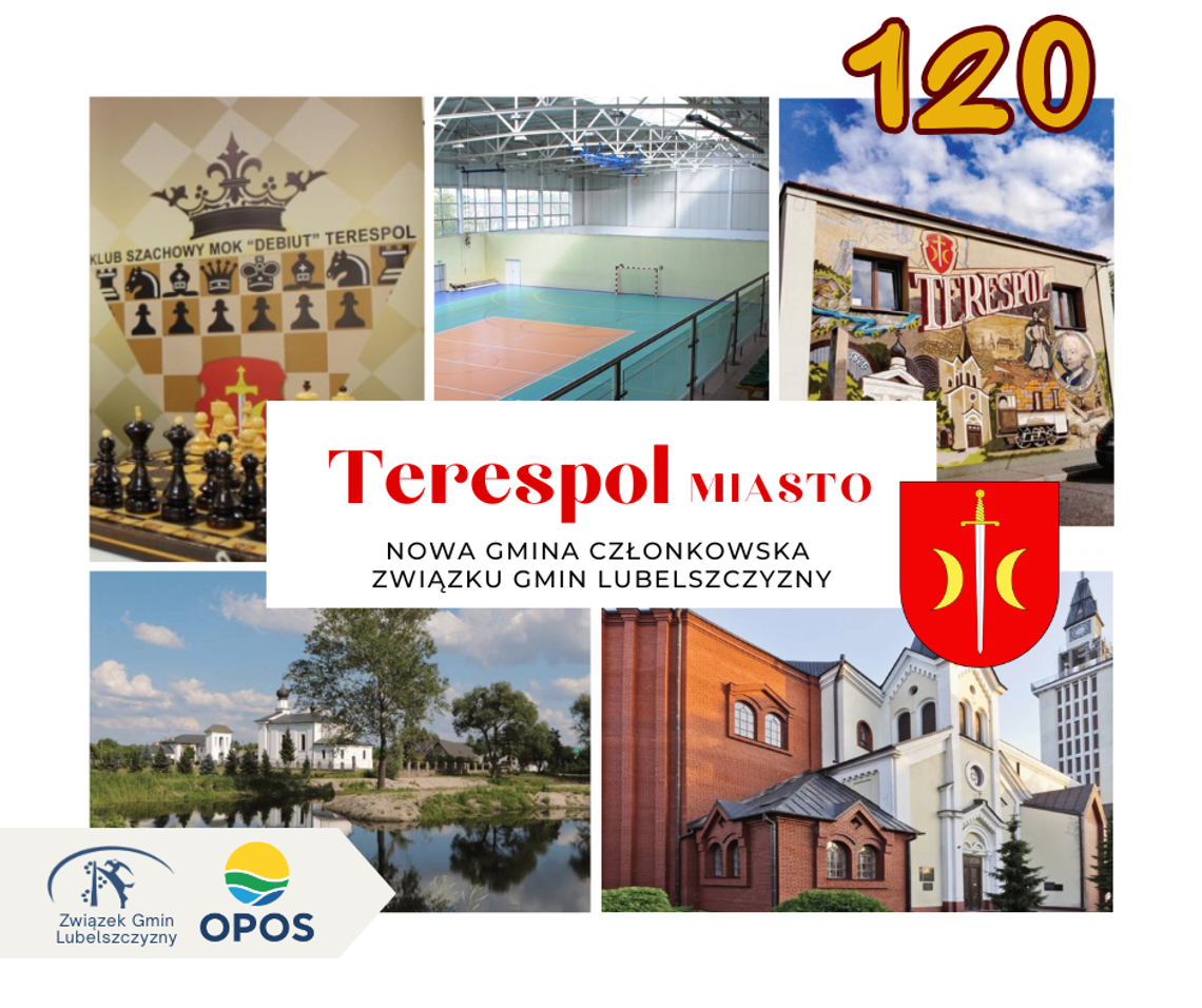 Witamy 120 Gminę Członkowską - Miasto Terespol!