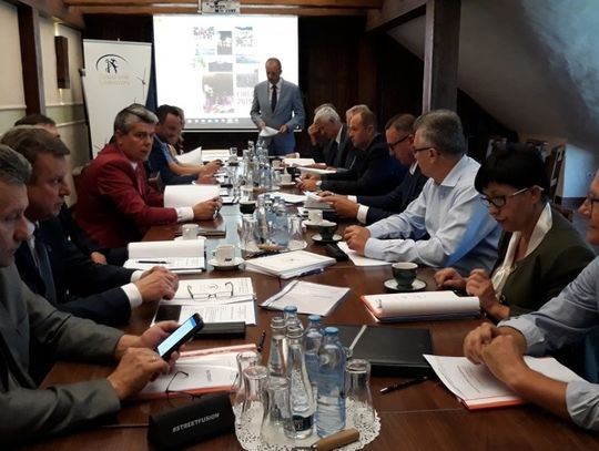 Posiedzenie Zarządu Związku Gmin Lubelszczyzny w Firleju, 11.09.2019.